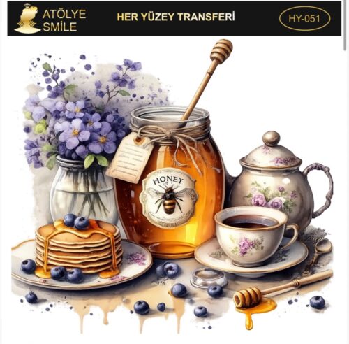 ATÖLYE SMİLE HER YÜZEY TRANSFER HY-051