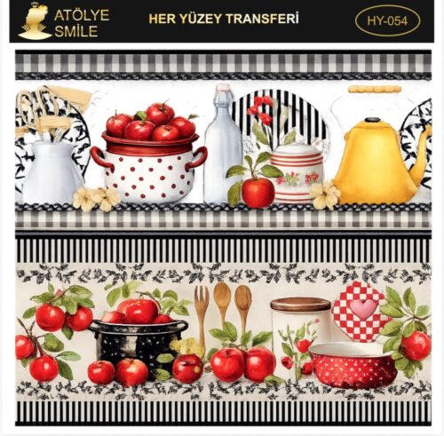 ATÖLYE SMİLE HER YÜZEY TRANSFER HY-054