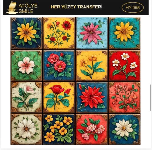 ATÖLYE SMİLE HER YÜZEY TRANSFER HY-055