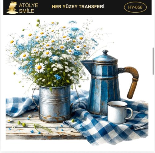 ATÖLYE SMİLE HER YÜZEY TRANSFER HY-056