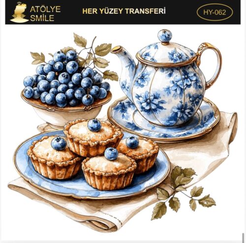 ATÖLYE SMİLE HER YÜZEY TRANSFER HY-062