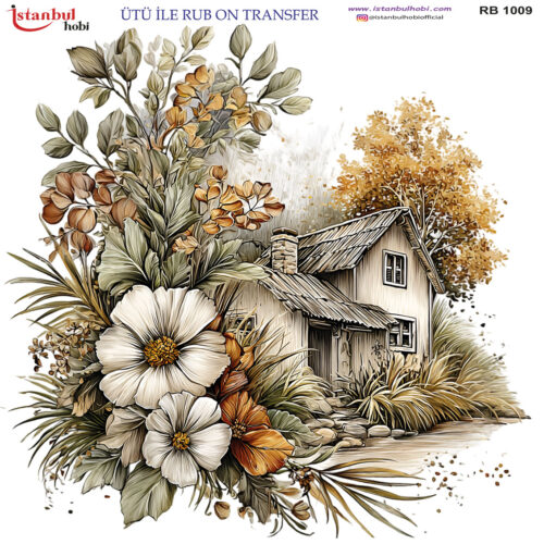 İSTANBUL HOBİ ÜTÜ TRANSFER 30*30 RB - 1009