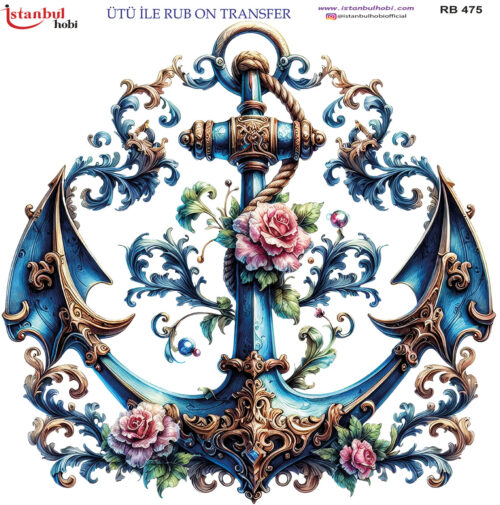 İSTANBUL HOBİ ÜTÜ TRANSFER 30*30 RB - 475