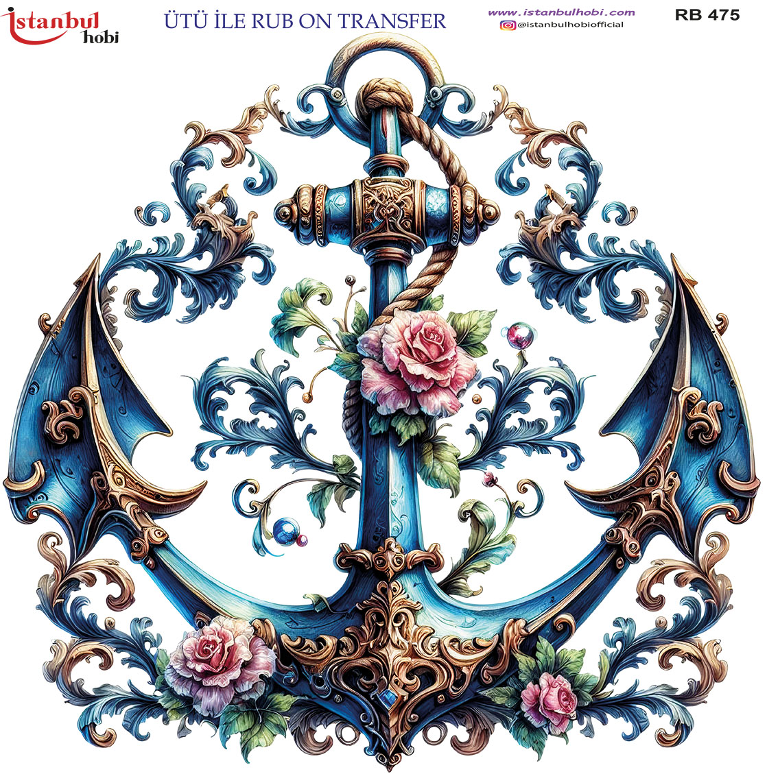 İSTANBUL HOBİ ÜTÜ TRANSFER 30*30 RB - 475 1 İSTANBUL HOBİ ÜTÜ TRANSFER 30*30 RB - 475