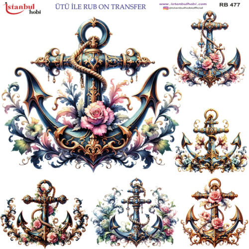 İSTANBUL HOBİ ÜTÜ TRANSFER 30*30 RB - 477