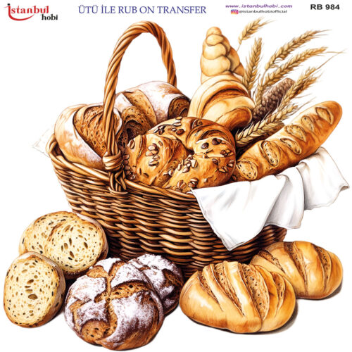İSTANBUL HOBİ ÜTÜ TRANSFER 30*30 RB - 984